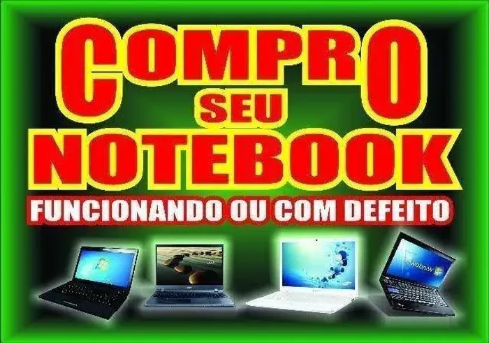 Notebook com ou sem defeito avalio na hora