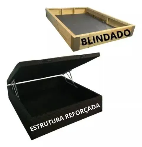 BAÚ CASAL BLINDADO / ENTREGA GRÁTIS / DIRETO DA FÁBRICA 