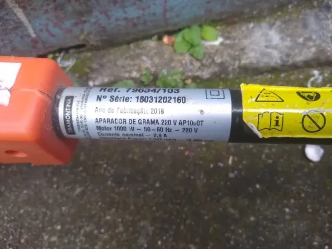 VENDO cortador de grama tramontina para conserto ou retiradas de pecas