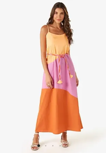 Vestido longo com cinto by Riachuelo - Novo com etiqueta 
