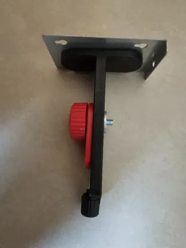 Suporte de Parede Para Níveis a Laser Com Ajuste e Placa Metálica