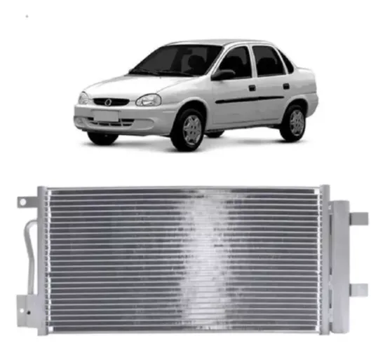 Condensador Ar Condicionado Corsa Classic 2011 A 2017