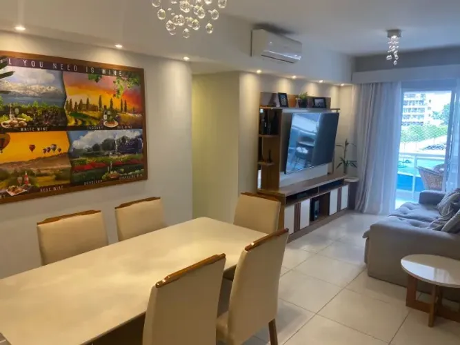 Bairro Recreio dos Bandeirantes (Onda Carioca) 3 Quartos (montado) com Infra e Segurança
