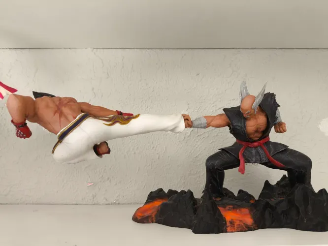 Estátua Tekken 