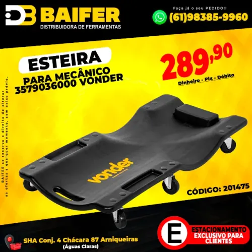 Esteira Para Mecânico * Vonder