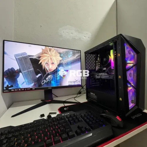 PC Gamer COMPLETO RYZEN 5 + GTX1070 + 1 ano de garantia e em até 12x