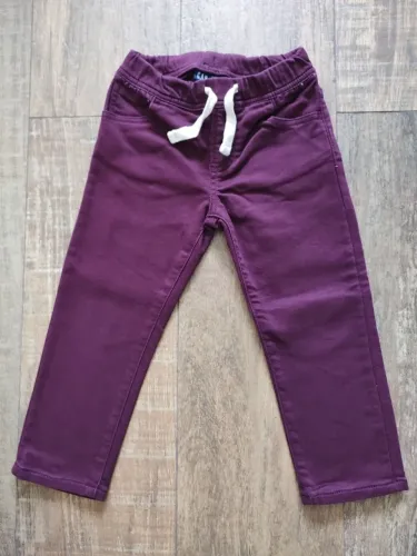 Calça Sarja bordo GAP - 3 anos