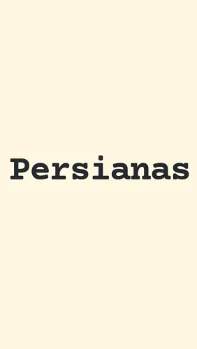 Persianas