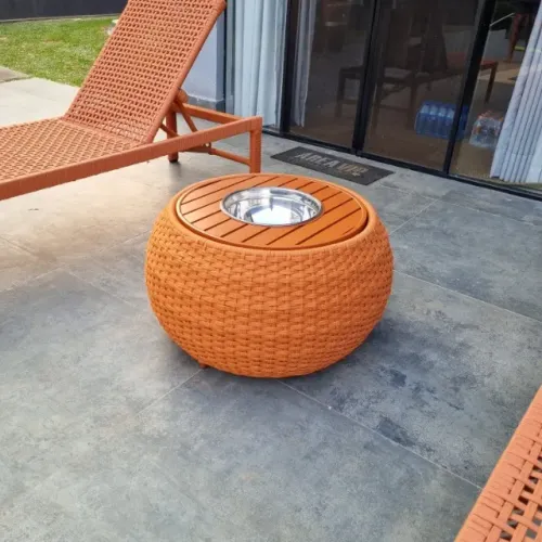 MESA CHAMPANHEIRA DE CORDA NÁUTICA