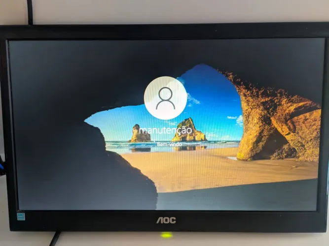 Monitor AOC 18,5" perfeito estado 
