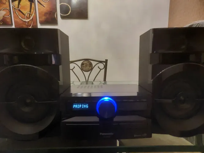 Mini System Panasonic Bluetooth sem detalhes, jbl,bose,LG,Sony,anker,philco,tribit