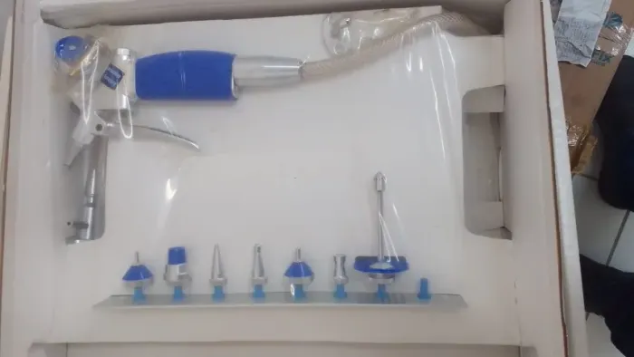 Pistola de limpeza para higienização, e secagem de endoscópios Selecta