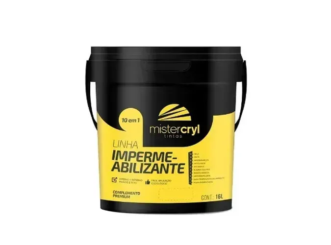 kit com 3 Manta Liquida MisterCryl Balde marca Certificada pelo inmetro