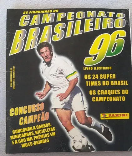 Album completo do campeonato brasileiro 96