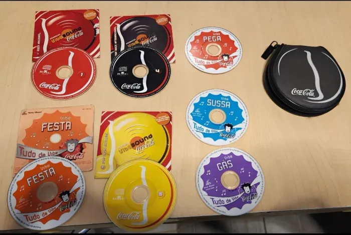 Mini cds Coca Cola