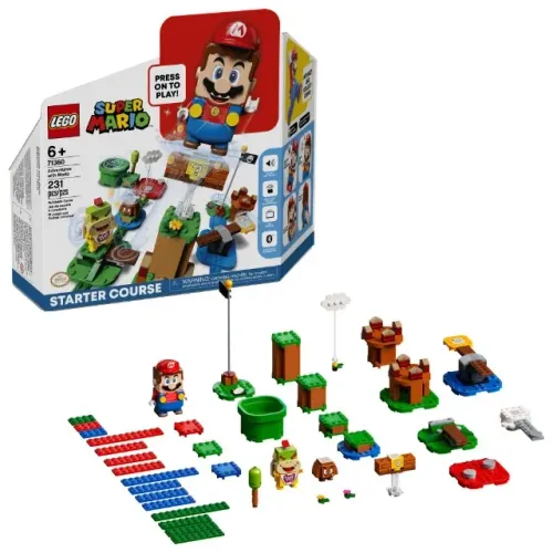 Lego Mario Starter Course + Expansion set. Funcionado perfeitamente em ótimo estado.