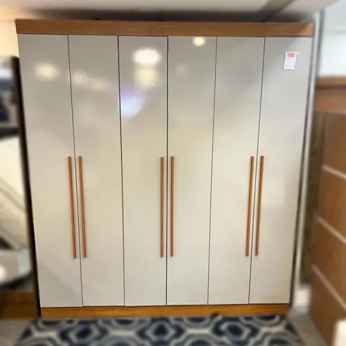 Guarda-Roupa 6 Portas Hawaii 1,80 m - Produto Novo
