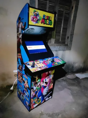 Fliperama GR Arcade Clássicos Reimaginados