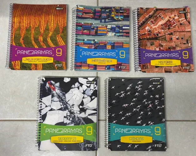 Livros Panoramas 9 + Caderno de Atividades - Todas as matérias - FTD - BNCC