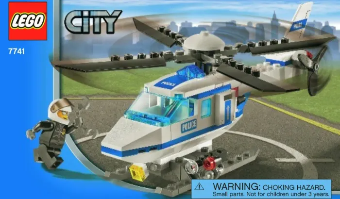 LEGO City 7741 - Helicóptero da Polícia