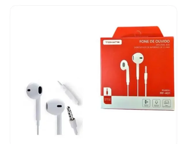 Fone de Ouvido Tomate MF-A01 - Novo e com Microfone