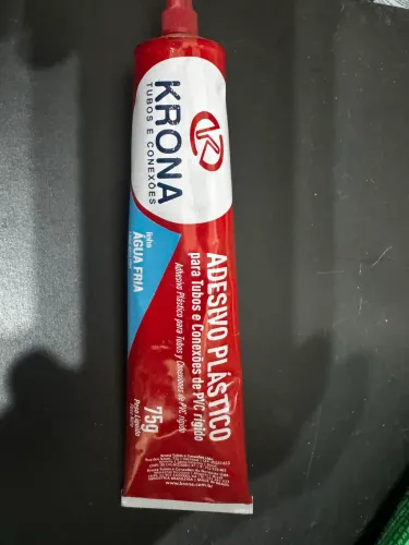 Adesivo Plástico Krona 75g - Para Tubos e Conexões de PVC Rígido