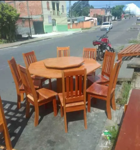 Jogo de mesa octagonal
