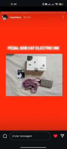 PEDAL BOB CAT - ELECTRIC INK