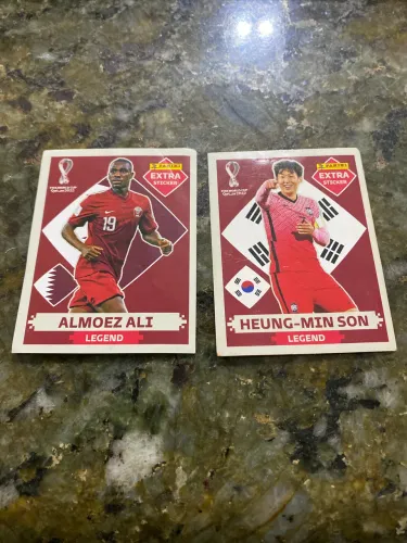 Figurinhas da copa de 2022 cada R$35