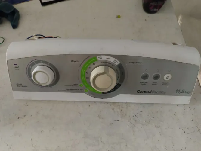 Painel completo da da lavadora Consul 11kg
