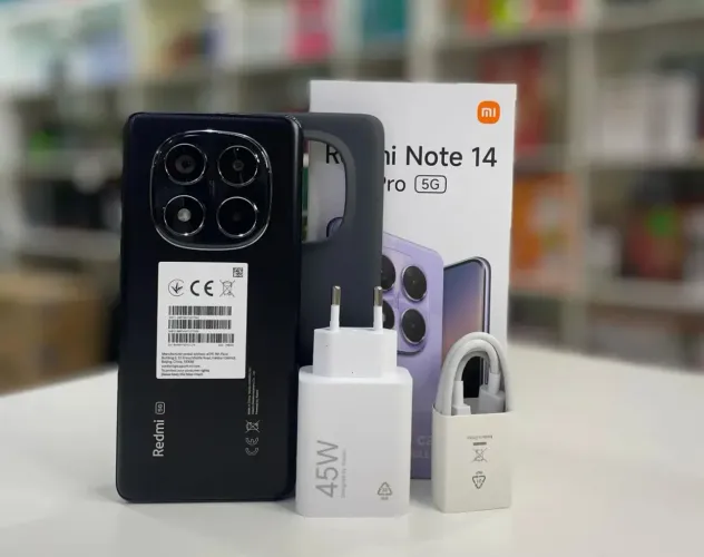 Redmi Note 14 Pro 5G ( NFC ) Lacrado Versão Global 256/08 $1699,00 Hoje