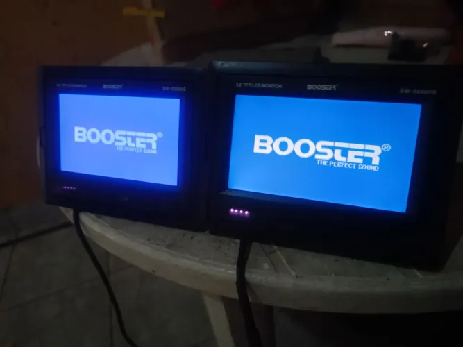 Par de Monitores de Vídeo 5.8 polegadas Booster