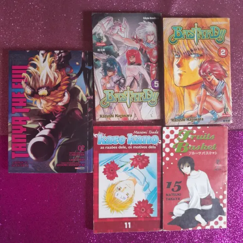Kit Mangas Bastardy Kare kano Fruits Baskel Tania the Evil