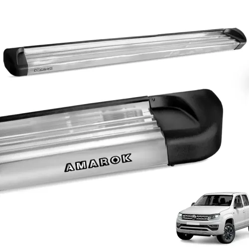 Estribo Lateral Amarok 2010 a 2025 Aluminio Polido Track