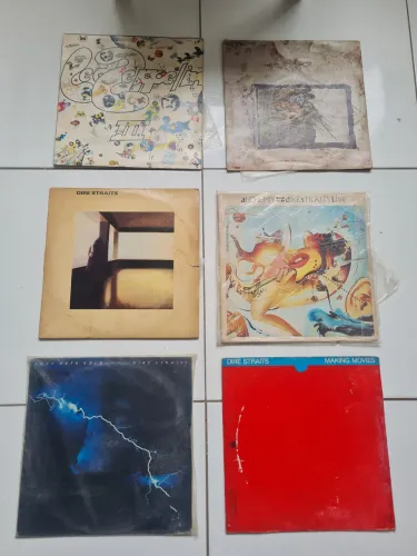 DISCO DE VINIL(LP) ORIGINAL DIRE STRAITS(CADA)