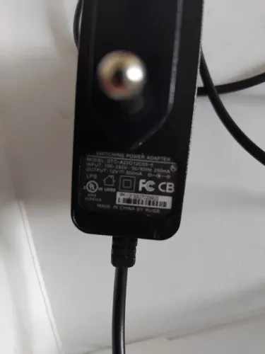 Fonte Carregador Bivolt 12V 500mA