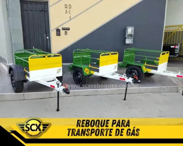 Reboques SCX Direto de Fábrica - Robustez e Segurança Garantidas!