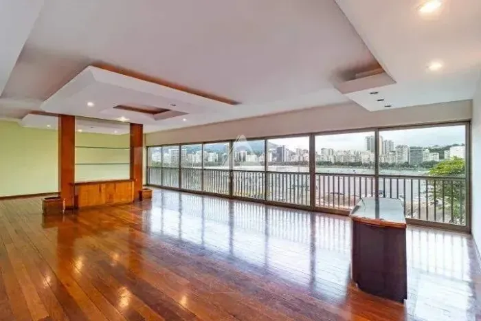 Espetacular apartamento na Enseada de Botafogo, 4 quartos, 2 vagas