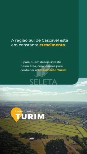 Terreno no Loteamento Turim em Cascavel-Pr.