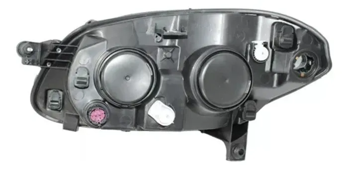 Par Farol Fiat Palio 2012 2013 2014 A 2018 Mascara Negra - Ambos Lados