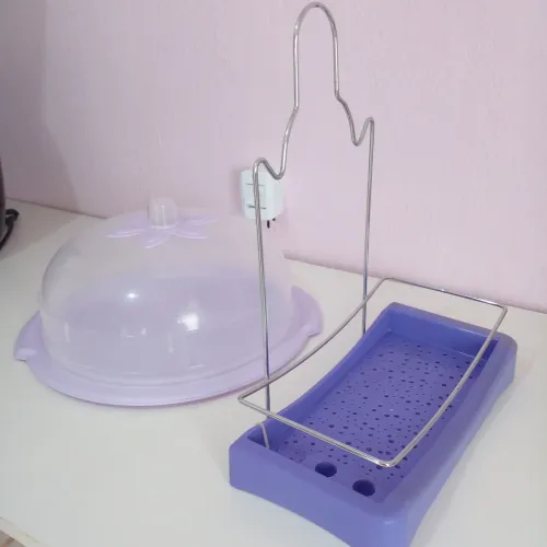 Porta shampoo + boleira Grátis 