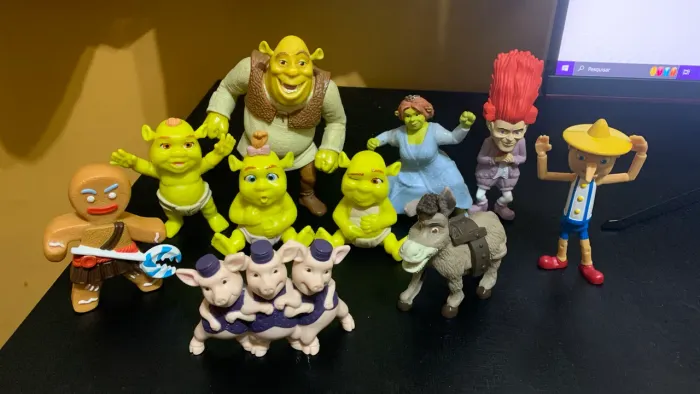 Coleção Shrek McDonalds 