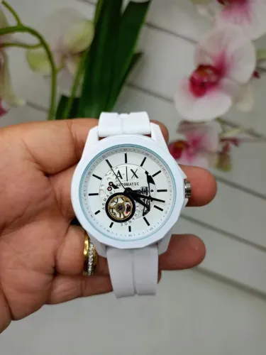 Relógio Armani Exchange Automático Branco