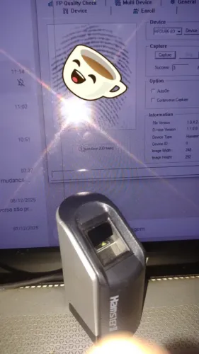Leitor Biometrico Digital USB