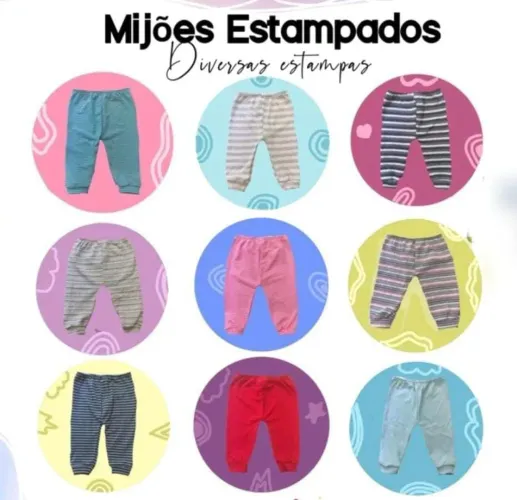 Mijão/ calça para bebês confecção própria 