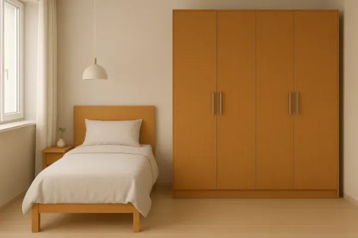 Projeto/Plano de corte de um - Guarda-Roupa 4 Portas - Economize 60% e Monte Você Mesmo!