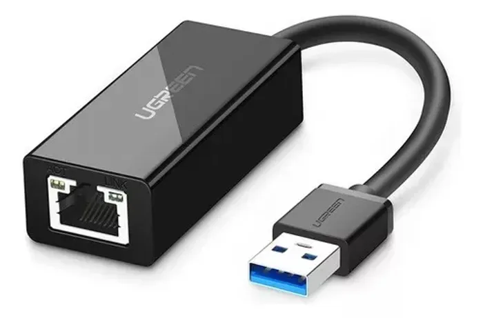 Adaptador USB 3.0 para RJ45 Ethernet UGREEN Gigabit 1000/100/10Mbps