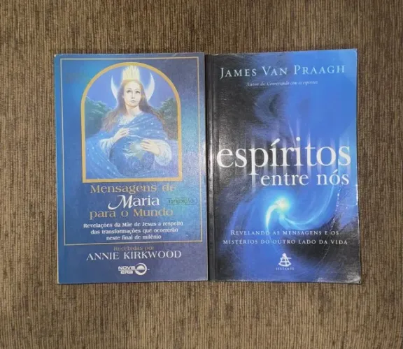 Livro: Mensagens De Maria Para O Mundo + Espiritos Entre Nos