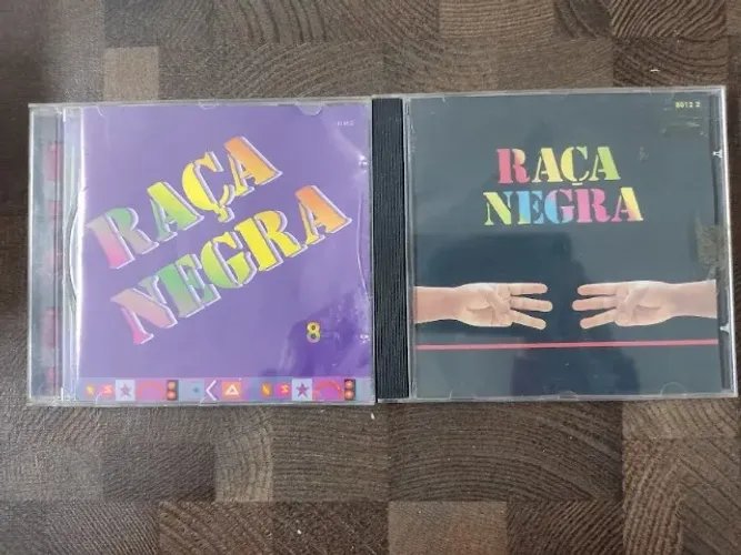 Kit 2 Cds Raça Negra - Não Posso Aceitar É Disso Que Preciso (Usado)