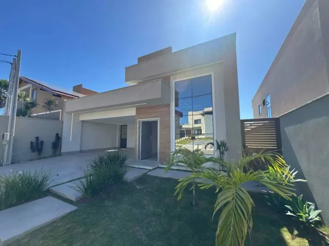 Casa em São Pedro da Aldeia, 3 quartos ( 3 suítes ) - R$ 1.480.000,00 - Condomínio Blue Ga